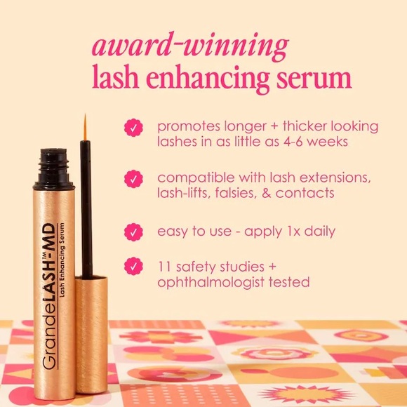 Proven Results Grande Cosmetics GrandeLASHMD Lash Enhancing Serum ExtraLarge 4ml